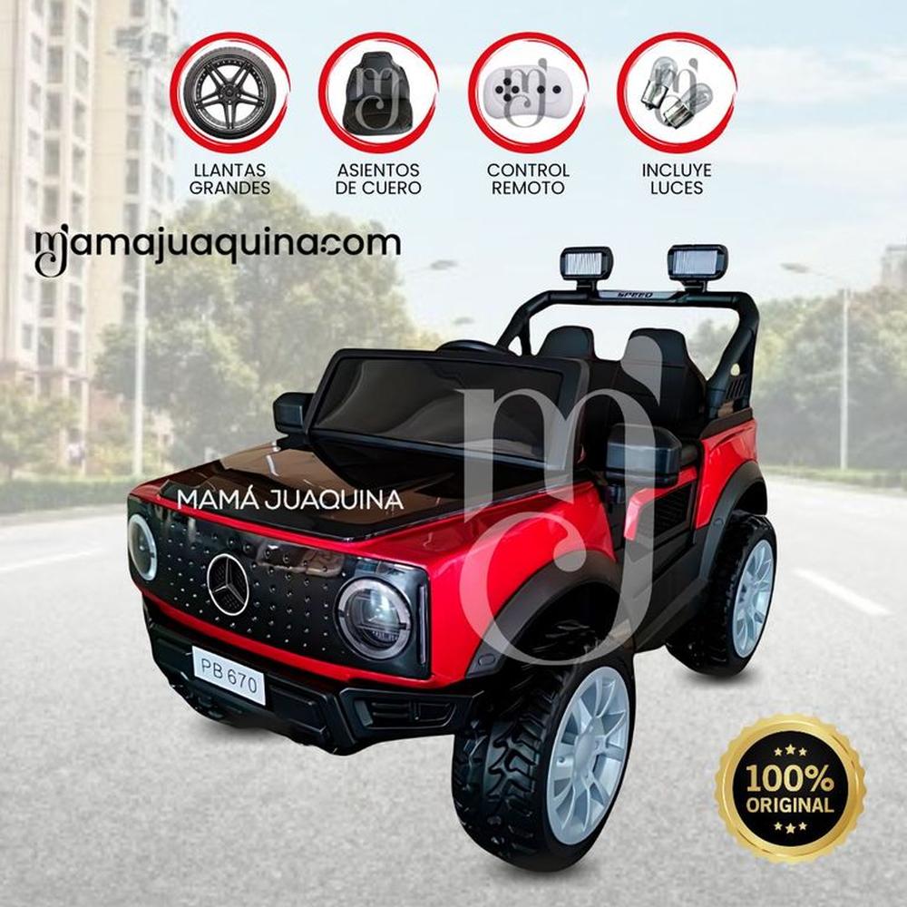 Carro a  Batería Para Niños Mercedes Benz «TOYIN » Red