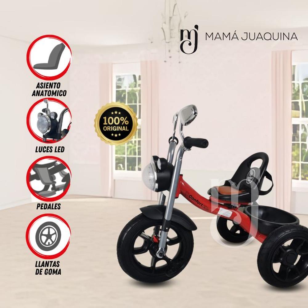 Triciclo Chavito Musical «ROLLER STAR» Red
