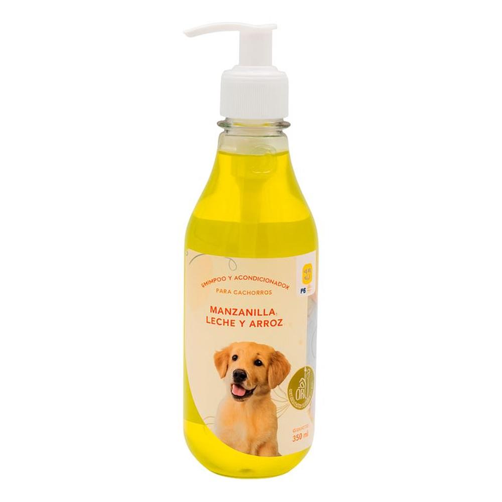 Shampoo & Acondicionador Manzanilla y Leche 350 ml - PETLINE Shampoo & Acondicionador Manzanilla y Leche 350 ml - PETLINE