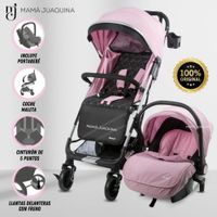 Coche de Paseo Maleta «DOLCE PRAGA» con Portabebé Pink