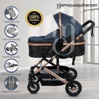 Coche Moisés «MILLION COMFORT» Edición Limitada Blue
