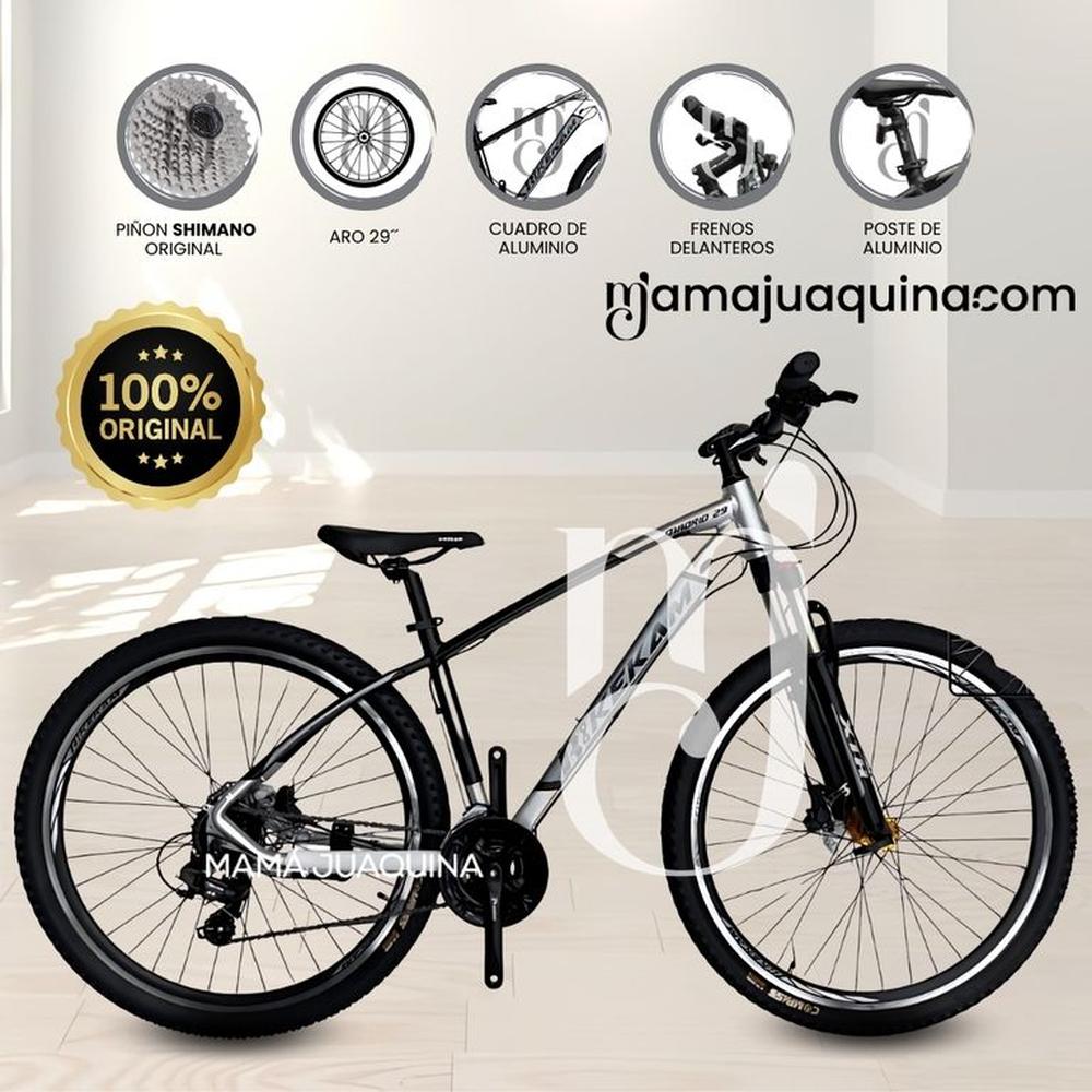 Bicicleta Deportiva Aro 29 «MADRID XTREM» de Lujo Gray