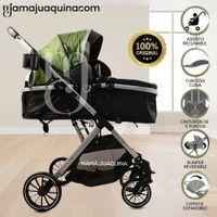 Coche Moisés de Lujo «IBIZA» Edición Limitada Green
