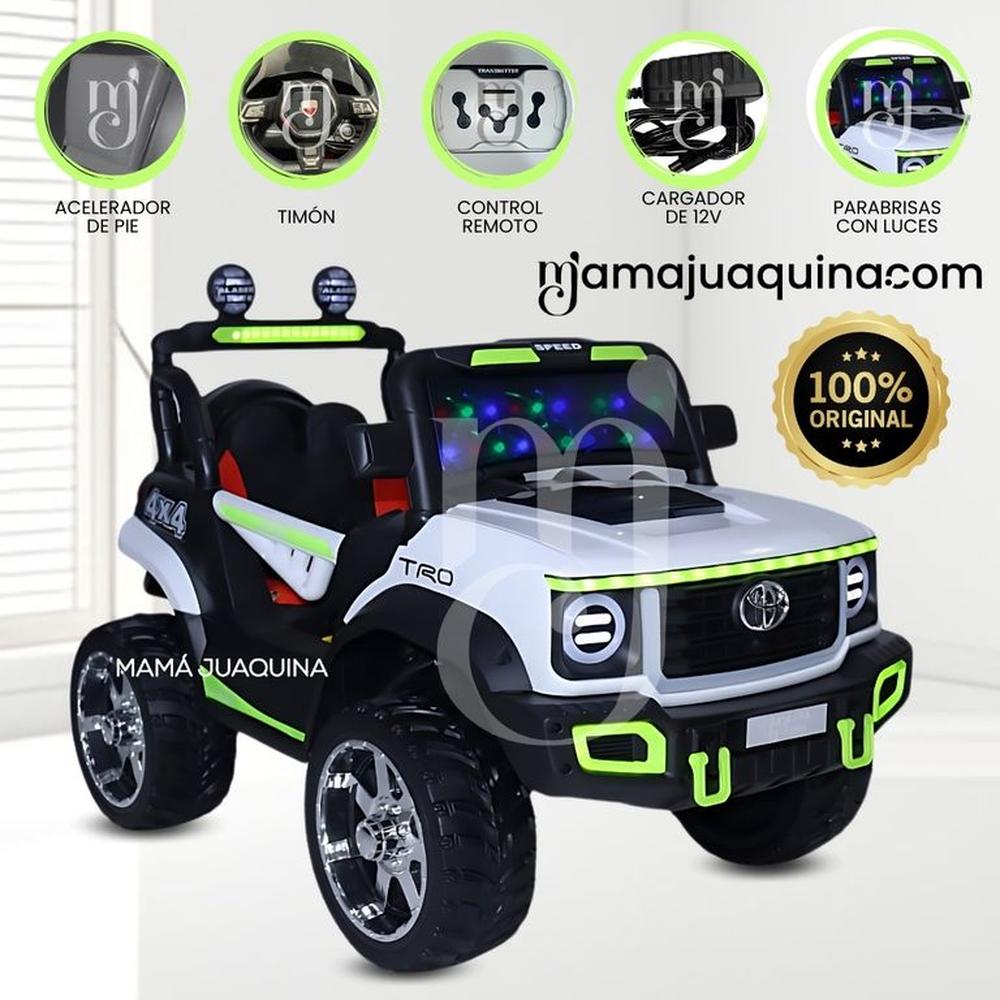 Carro a Bateria «ALTOYIN II» Edicion Limitada White