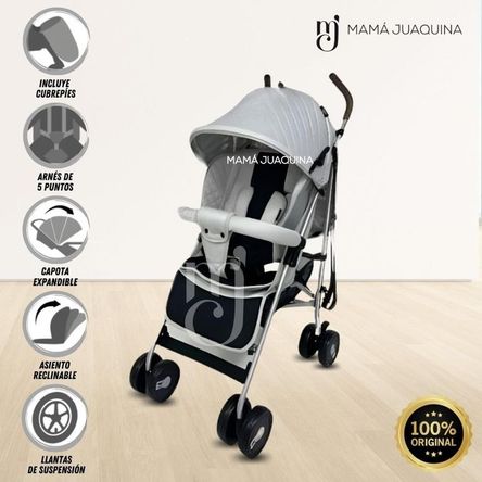 Coche Bastón de Lujo «ADOU» Gray