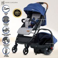 Coche Maleta Travel System «BRUNEI» Porta bebé  Blue