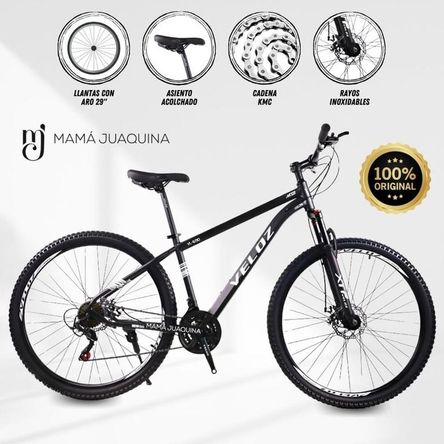 Bicicleta Deportiva Aro 29 «CLOONEY» Black Bicicleta Deportiva Aro 29 «CLOONEY» Black