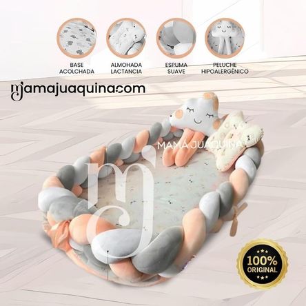 Moisés Nido Colecho para Bebés «DREAM» Edición Limitada Melón