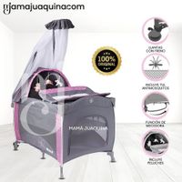 Cuna Corral de Lujo «ROYNNE» Edición Limitada Pink