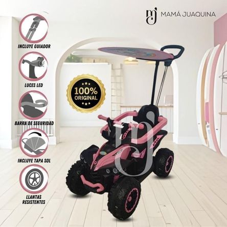 Correpasillo Guiador a Batería «BLITZ» Pink Correpasillo Guiador a Batería «BLITZ» Pink