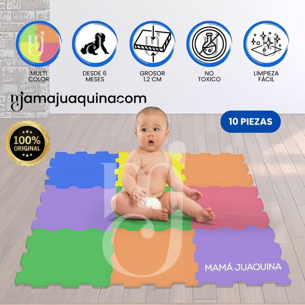 Piso Rompecabezas para Bebés «PLAYGROUND II» 1.2 Color full