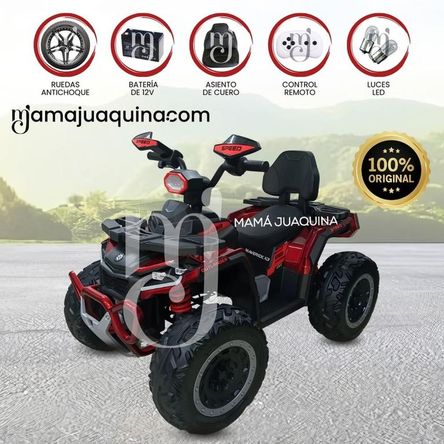 Cuatrimoto a Batería «HOLLICY II» con Control Remoto Red Cuatrimoto a Batería «HOLLICY II» con Control Remoto Red