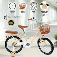Bicicleta Para Niña Aro 16 «LADY» Beige