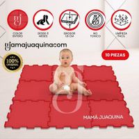 Piso Rompecabezas para Bebés «PLAYGROUND DELUXE» 1.8 Red