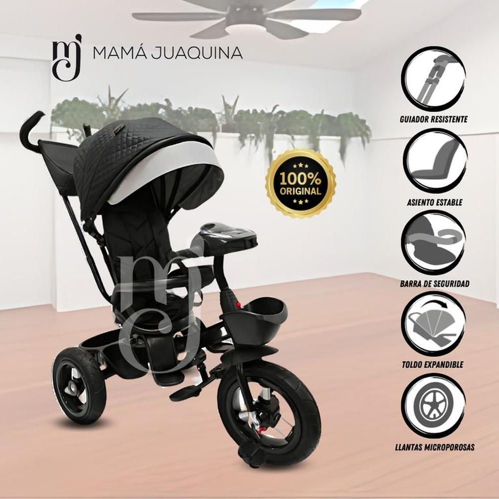 Triciclo Guiador para Niños «RYMES» Black Triciclo Guiador para Niños «RYMES» Black