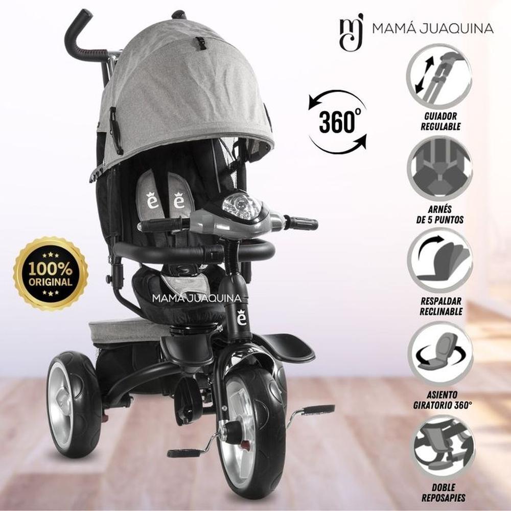 Triciclo Giratorio «LAHORE» Edición Limitada Gray Triciclo Giratorio «LAHORE» Edición Limitada Gray