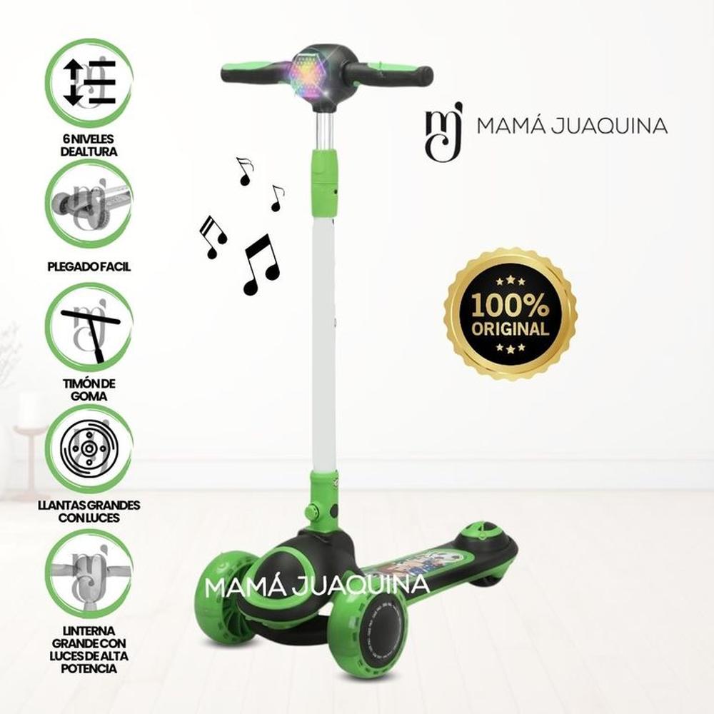 Scooter Musical para Niños «LEXUS» Green