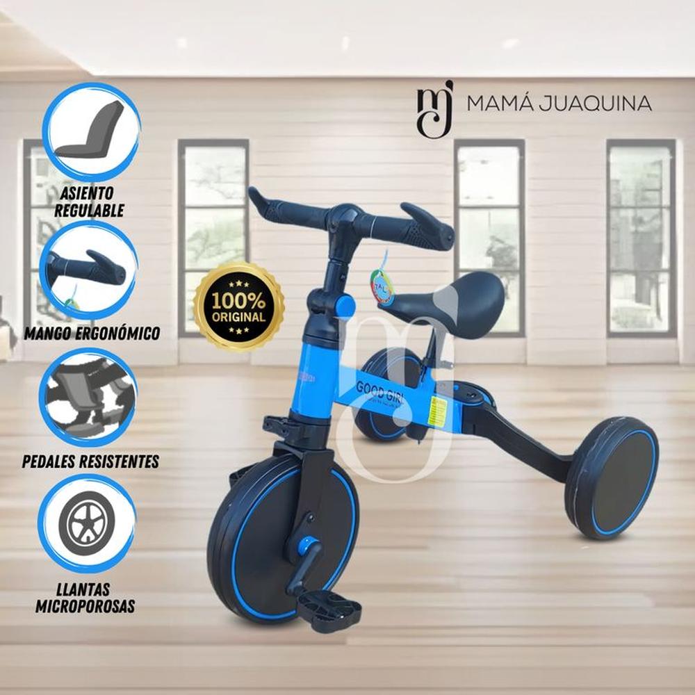 Triciclo Chavito 3 en 1 «TRI GG» Blue
