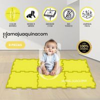 Piso Rompecabezas para Bebés «COUSY FLOOR» Yellow