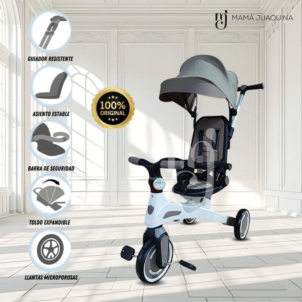 Triciclo Guiador «SHIELDER» Gray