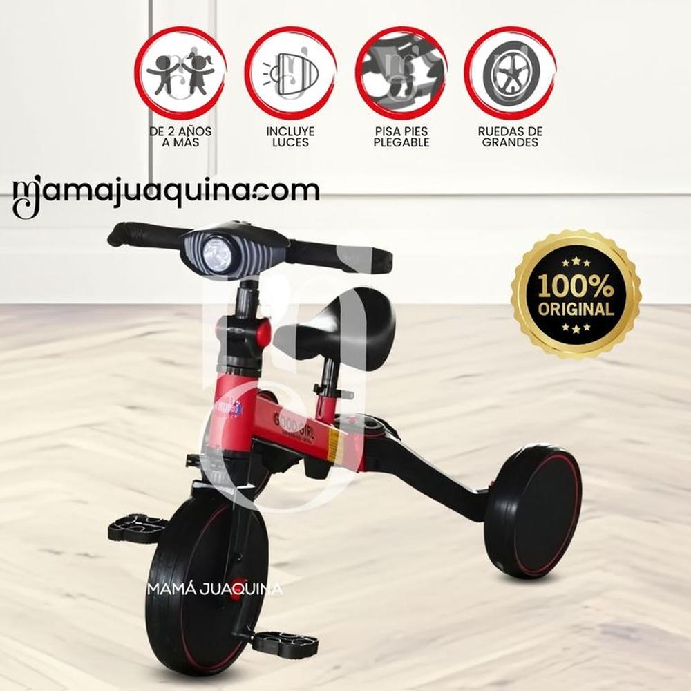 Triciclo Chavito para Niños «VOLTIN» de Lujo Red