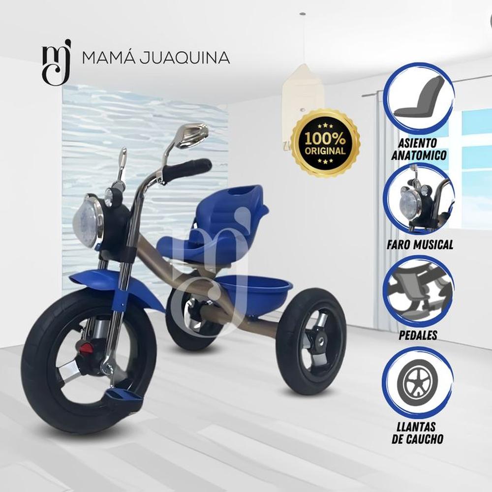 Triciclo Chavito Musical «CINNO» Blue