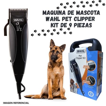 Maquina Wahl de Mascota Pet Clipper Kit 9 Pzs Maquina Wahl de Mascota Pet Clipper Kit 9 Pzs