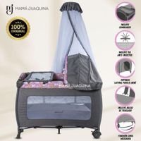 Cuna Corral de Lujo «KENDALL» Edición Limitada Pink