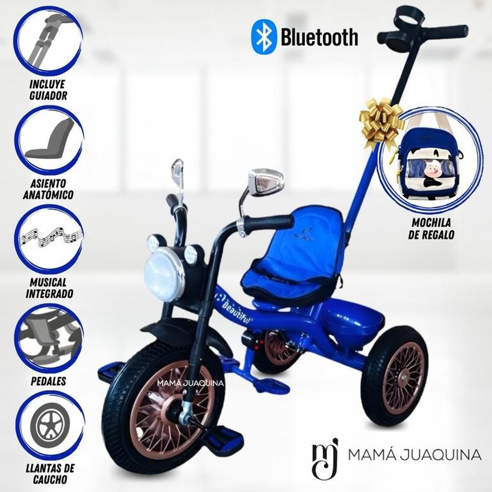Triciclo Chavito «SKYLER » con Mochila Blue