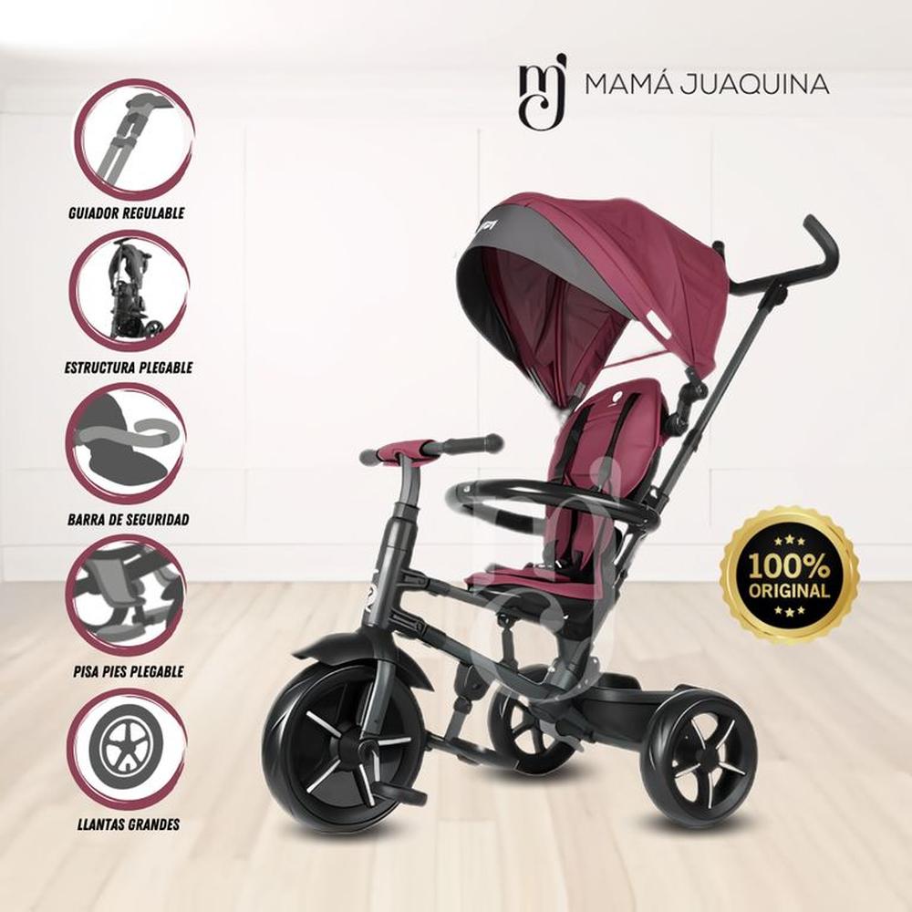 Triciclo Guiador  «STARITE » Borgoña