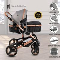 Coche Moisés de Lujo «SAGITA» Edición Limitada Gray