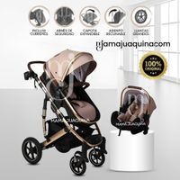 Coche Moisés Travel System «TORETTO II» con Porta bebé Beige