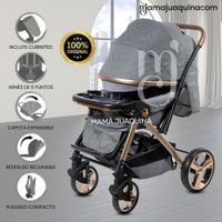 Coche Cuna de Lujo «ALÉN» Gray