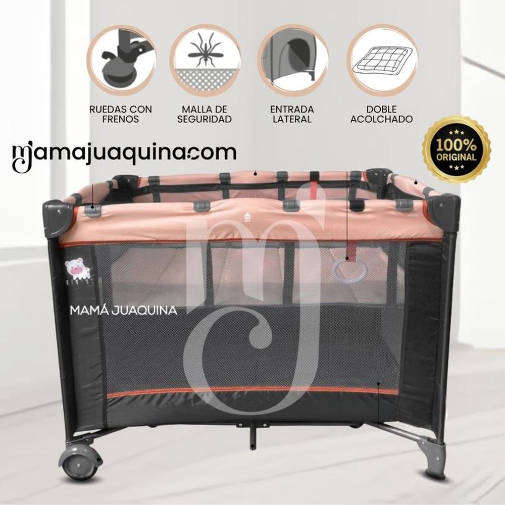 Cuna Corral de Lujo «RELAX» Edición Limitada Pink