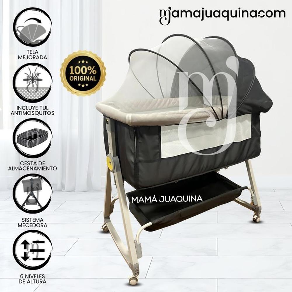 Cuna Colecho con Capota «CUTE» Edición Limitada Black