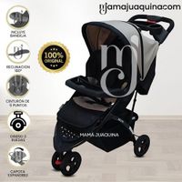 Coche Cuna Deportivo 3 ruedas «DELTA SPORT» Beige