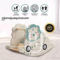 Balancín Leoncito Montable para Bebés «LEO´S CAR» Light Blue