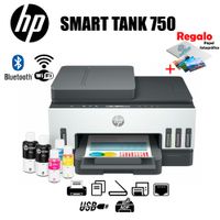 IMPRESORA MULTIFUNCIONAL HP 750 SMART TANK WIFI - DÚPLEX - ADF