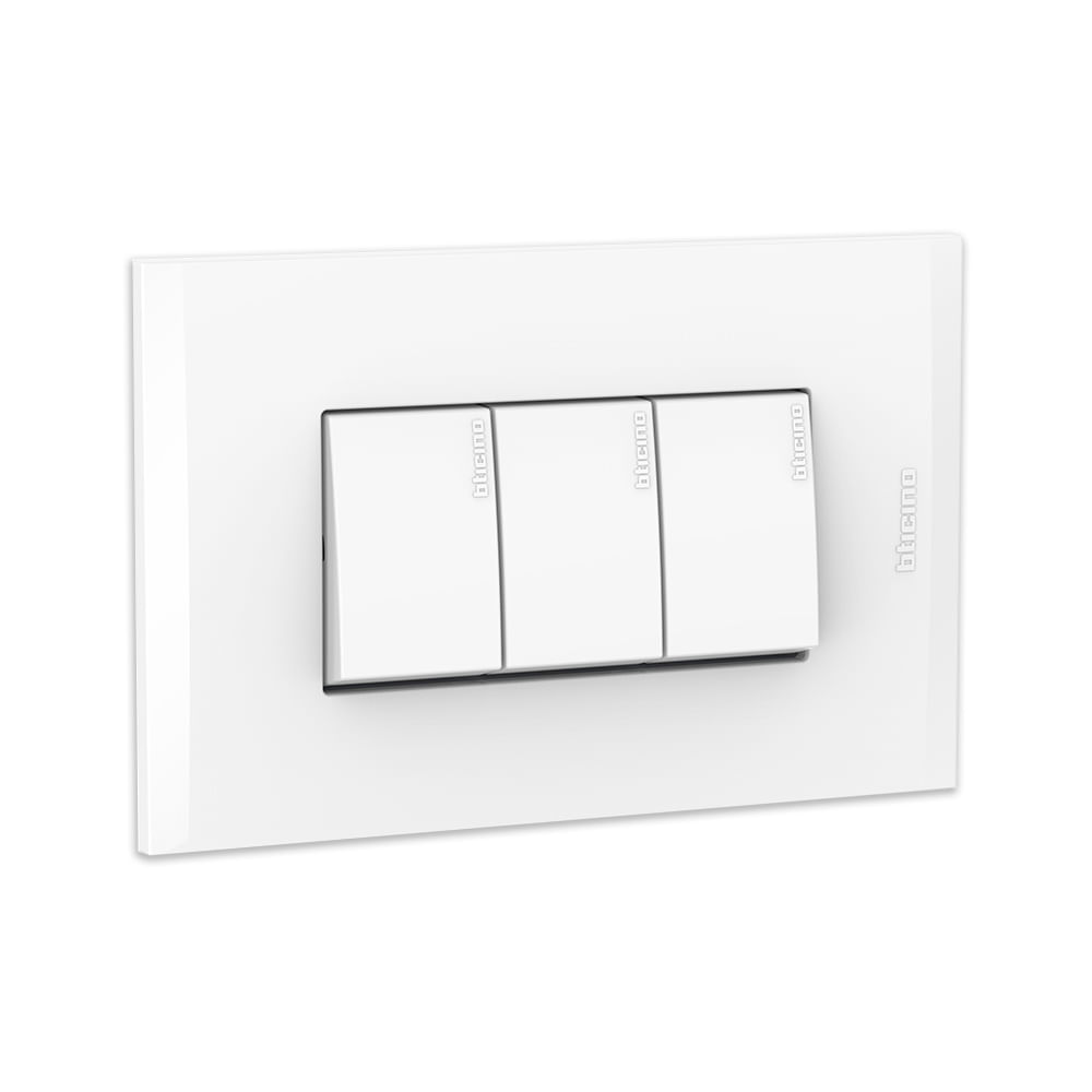 Modus4 Interruptor triple Bticino - Promart