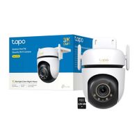 Cámara Vigilancia Tapo C530WS 3K Tp-Link Wi-fi Audio 2 vías Noche Color SD 128GB