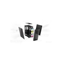 Caja Mid Tower Corsair 480T RGB Airflow negra para excelente ventilación y estilo moderno