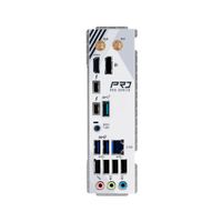 Motherboard Asrock Z890 Pro RS Wifi blanca ATX con chipset Intel Z890 y puertos HDMI y DP