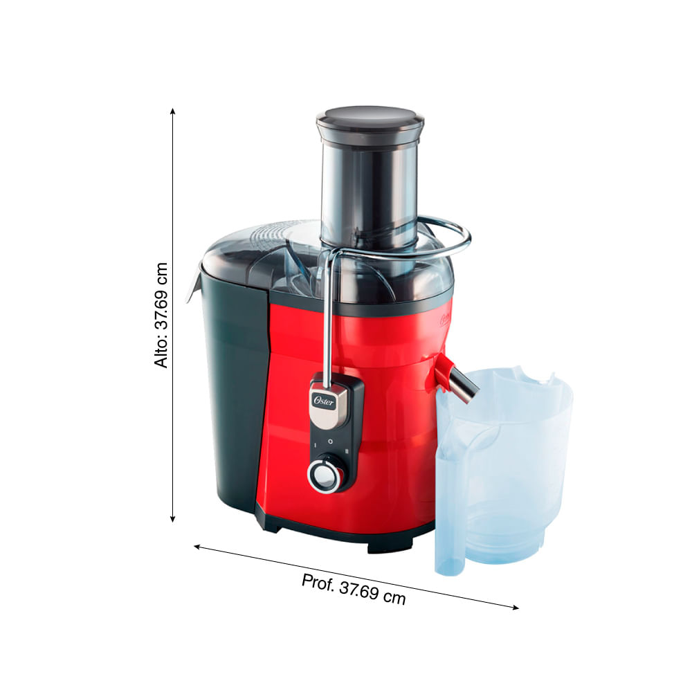 Extractor de jugos Oster rojo FPSTJE317R-051 - Promart