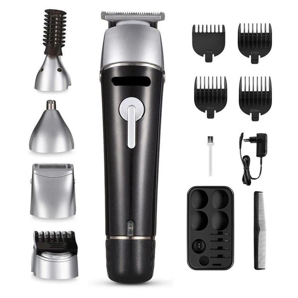 Maquina Barbera Eléctrica Recargable 10 En 1 Daling Dl-1015