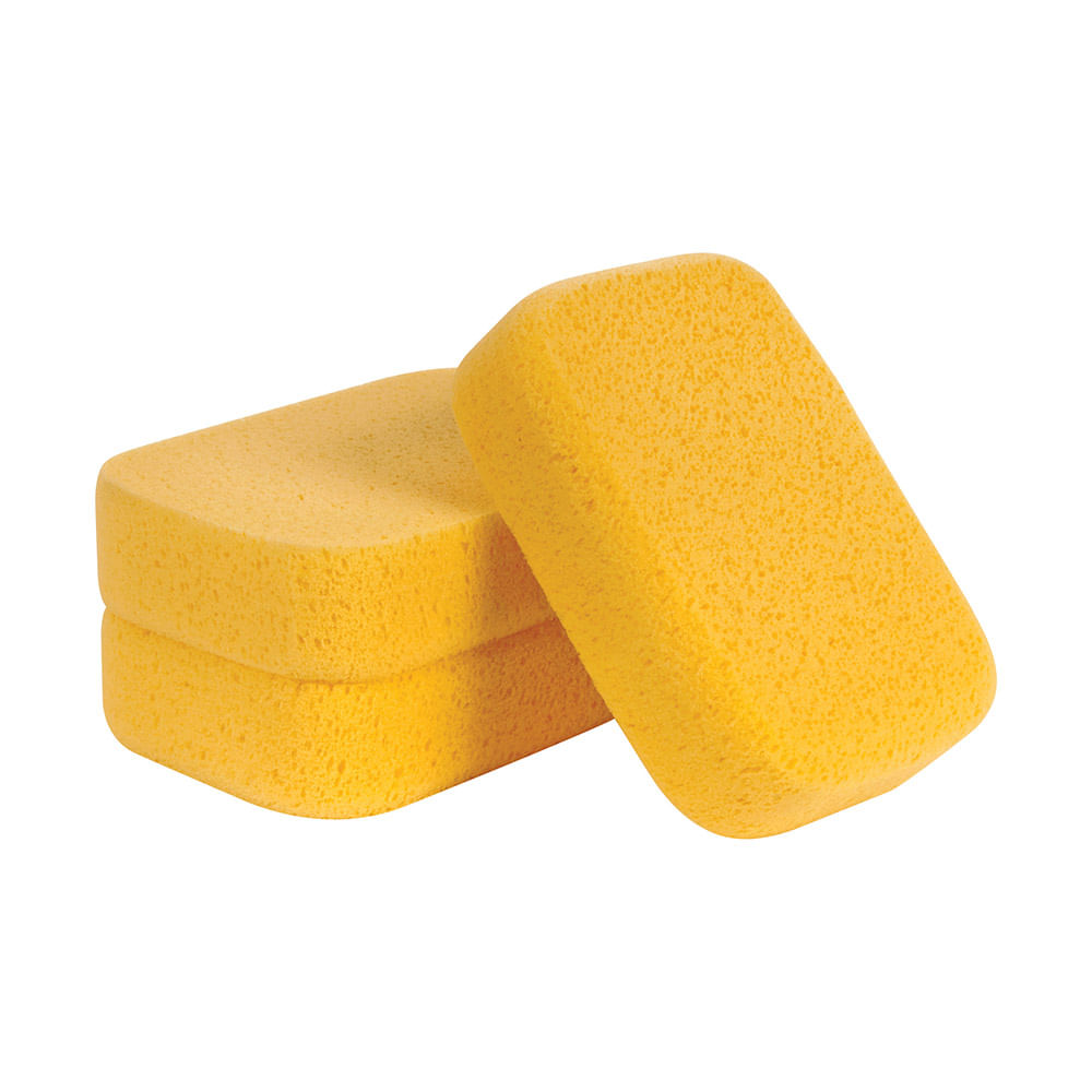 Pack Esponja Multiuso Qep X3 und Polímero/Sintético Amarillo