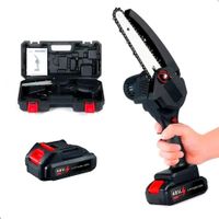 Minisierra a Cadena Recargable Inalambrica bateria 48v