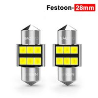Led Naoevo de Salon Feston Canbus C5W 28 mm X 2 Unids