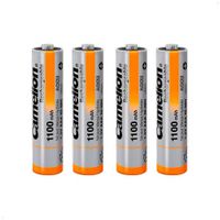 pack de pilas recargables AAA Camelion 1100mAh Pack 4 Unds