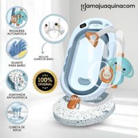 Bañera Plegable con Rack Multiuso «SPLASH» Blue