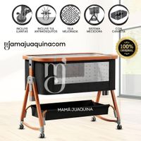 Cuna Colecho Mecedora 2 en 1 «DUDU» Edición Limitada Black